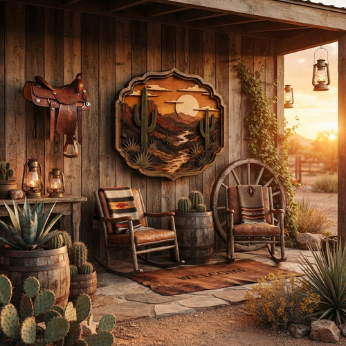 Desert Sunset Saguaro Cactus 3 Layer Wooden Sign, Southwestern Wall Art, Layered Wood Decor, Not 3D Printed, Rustic Western Home Sign, Canyon Landscape Decor, Desert Gift