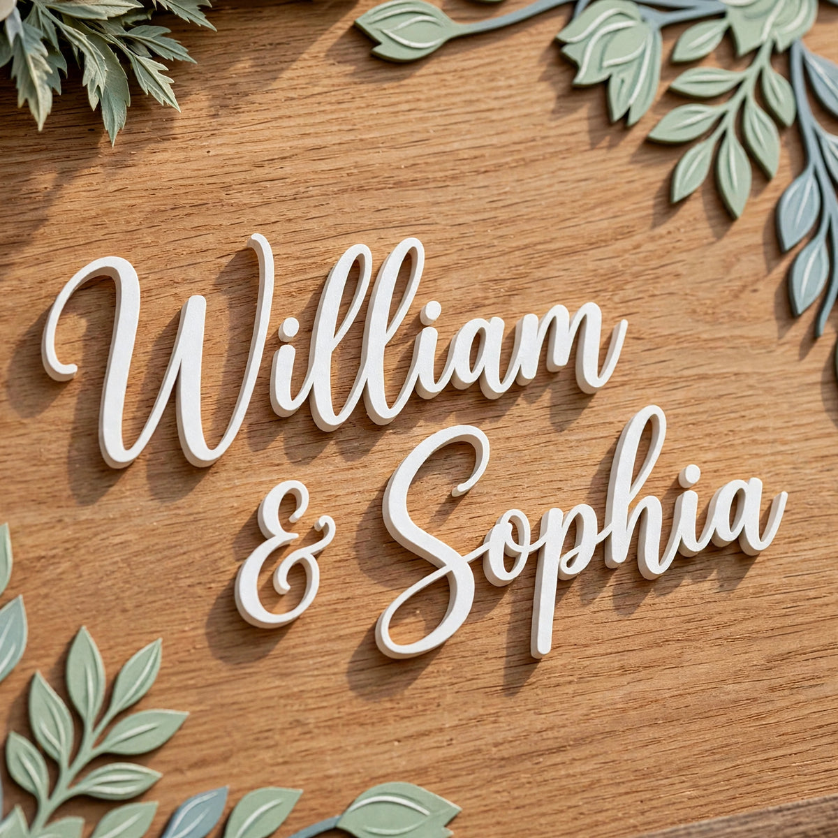 Rustic Wedding Welcome Sign, Personalized Wooden Welcome Board