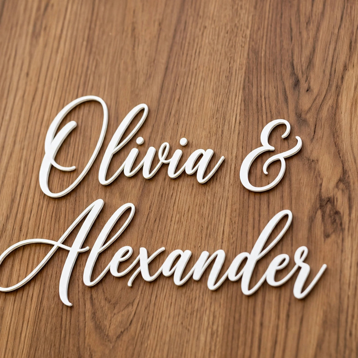 Rustic Wedding Welcome Sign, Personalized Wooden Board, White Floral Decor